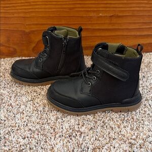 Wonder Nation Black Boots Kids Size 11